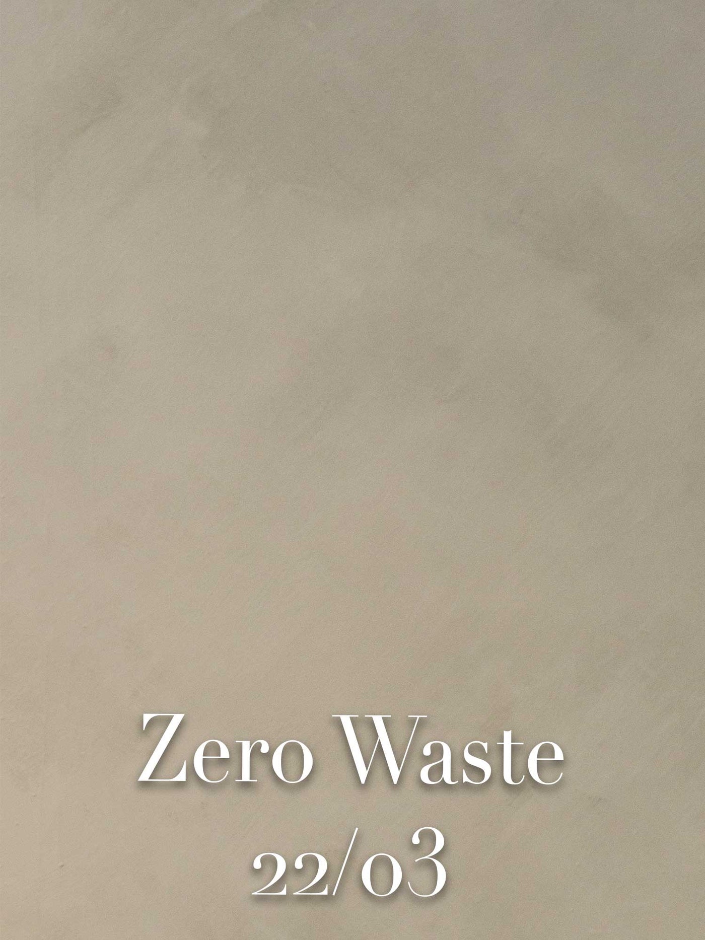 Zero Waste 22/03